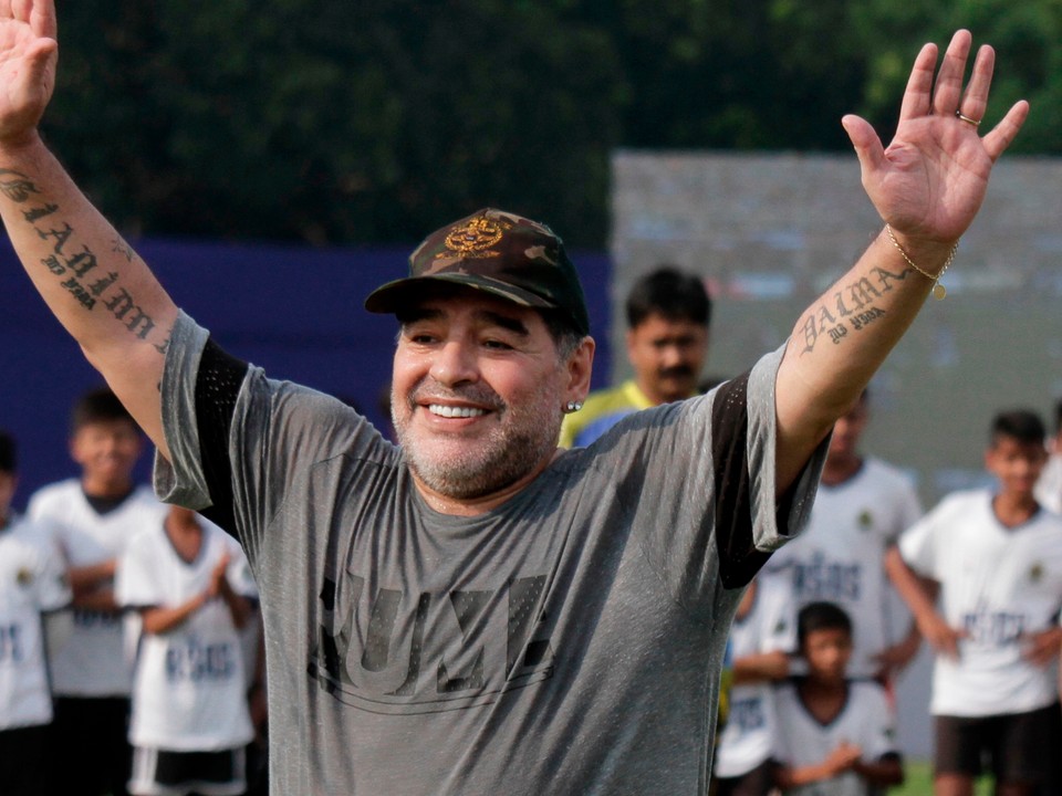 Diego Maradona, ilustračná snímka.