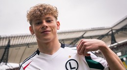 Samuel Kováčik v drese Legie Varšava.