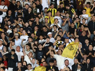 Fanúšikovia Kajratu Almaty.