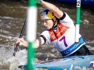Slovenská reprezentantka vo vodnom slalome Zuzana Paňková.