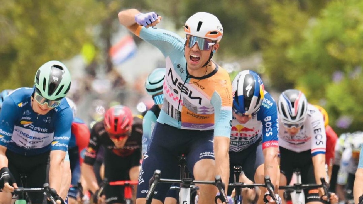 Ethan Vernon vyhral štvtú etapu Tour Down Under