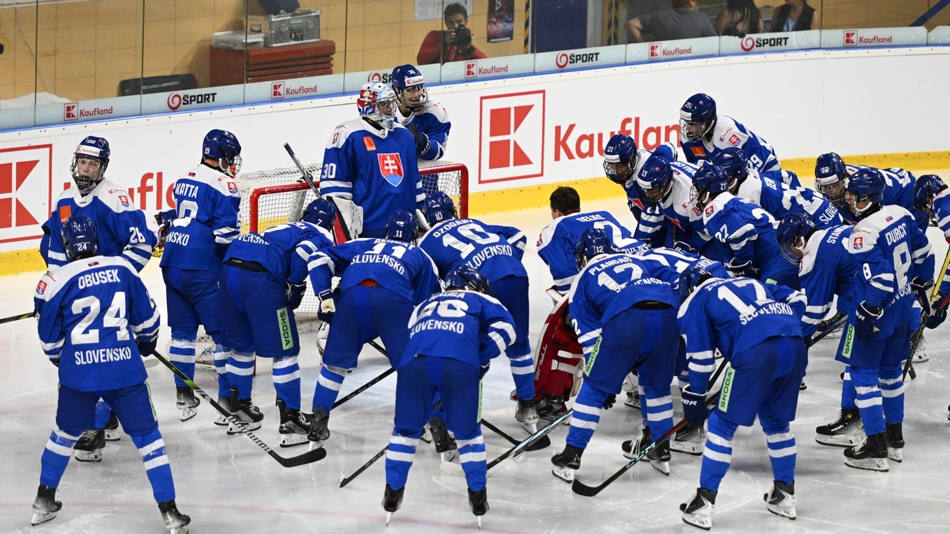 Hráči Slovenska.