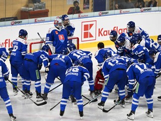 Hráči Slovenska.