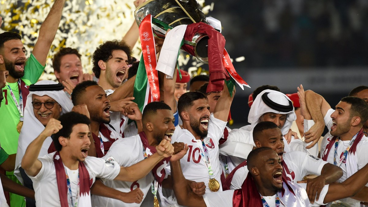 Futbalisti Kataru sa tešia z triumfu na Ázijskom pohári 2019.