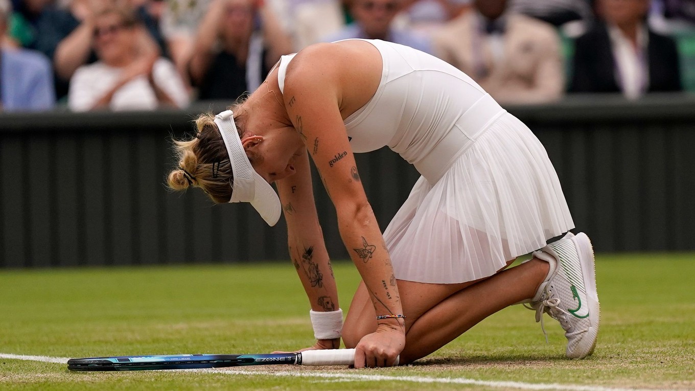 Markéta Vondroušová postúpila do finále Wimbledonu 2023. 