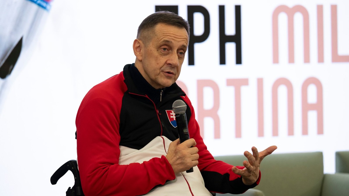 Na snímke predseda Slovenského paralympijského výboru (SPV) Ján Riapoš.
