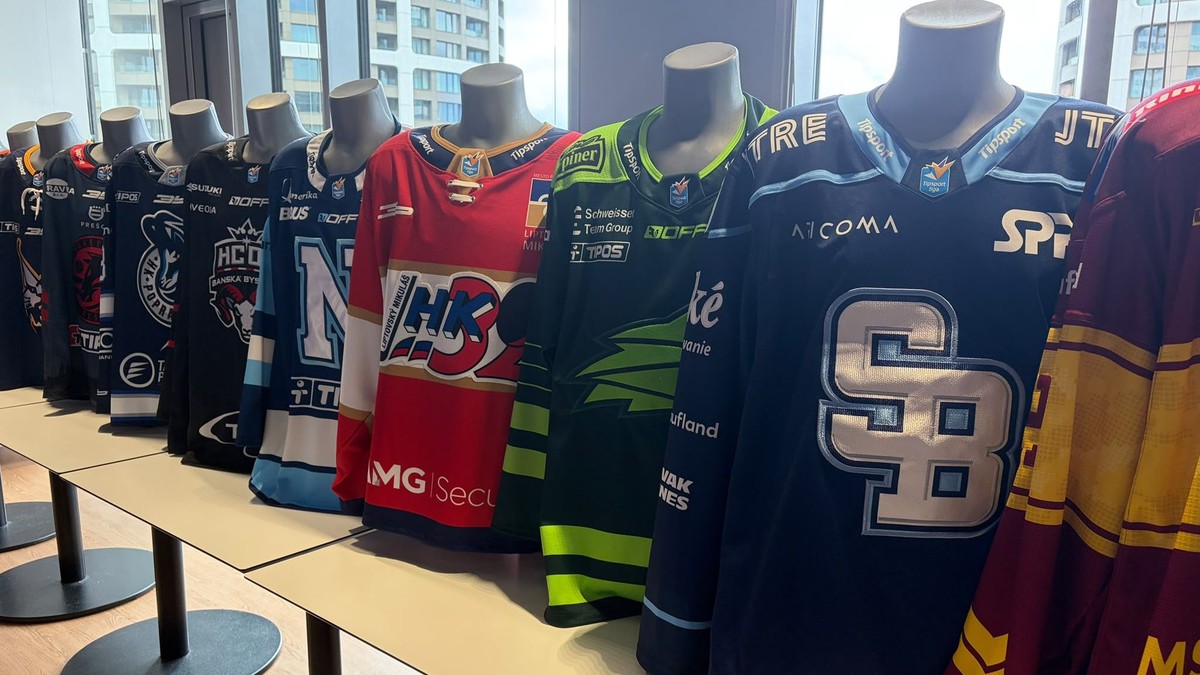 Nové dresy účastníkov Tipsport ligy v sezóne 2026/27. 