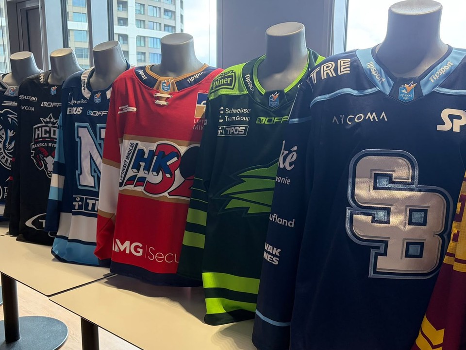 Nové dresy účastníkov Tipsport ligy v sezóne 2026/27. 
