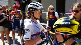 Slovenská cyklistka Viktória Chladoňová. 