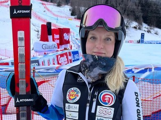Slovenská juniorská lyžiarka Rebeka Jančová.