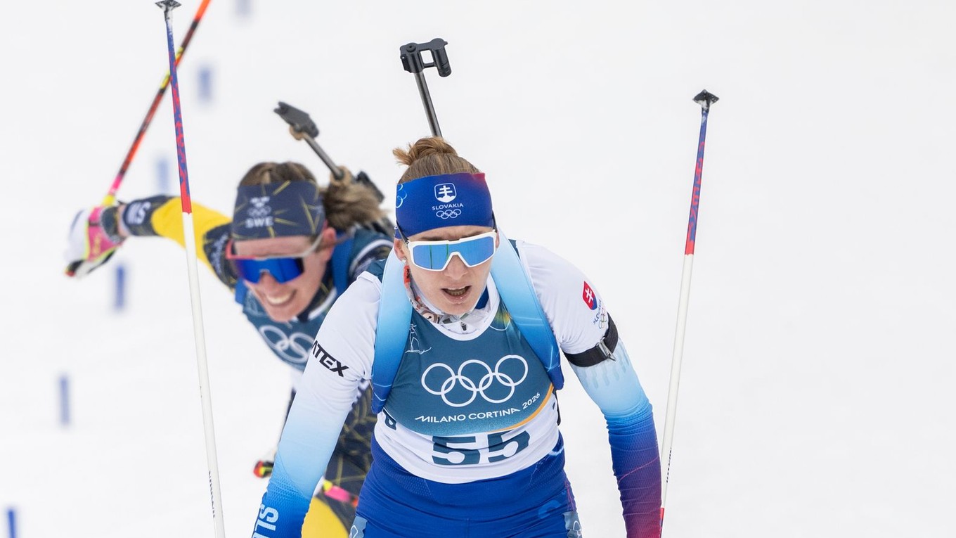 ONLINE: Slovenské biatlonistky dnes idú stíhacie preteky v biatlone na ZOH 2026.