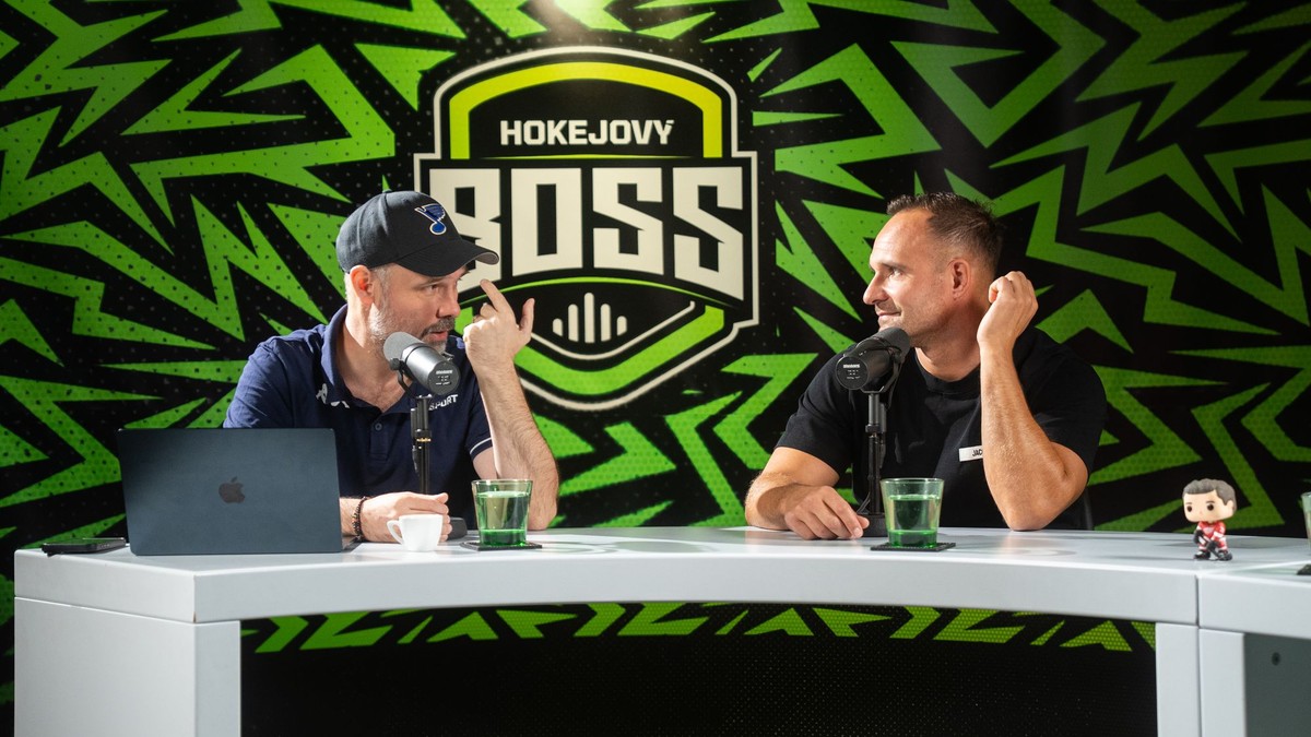 Filip Hudec a Andrej Sekera v podcaste Hokejový BOSS NHL.