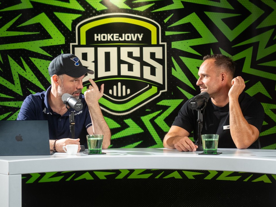 Filip Hudec a Andrej Sekera v podcaste Hokejový BOSS NHL.