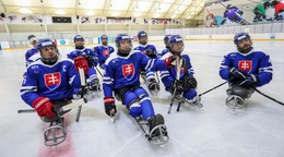 Slovenskí parahokejisti.