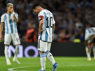 Lionel Messi po prehre Argetíny