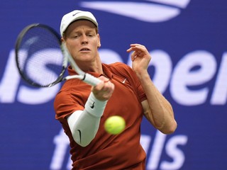 Taliansky tenista Jannik Sinner počas finále US Open 2025.