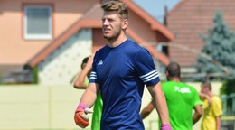 Brankár FC Okoličná na Ostrove Károly Fél.