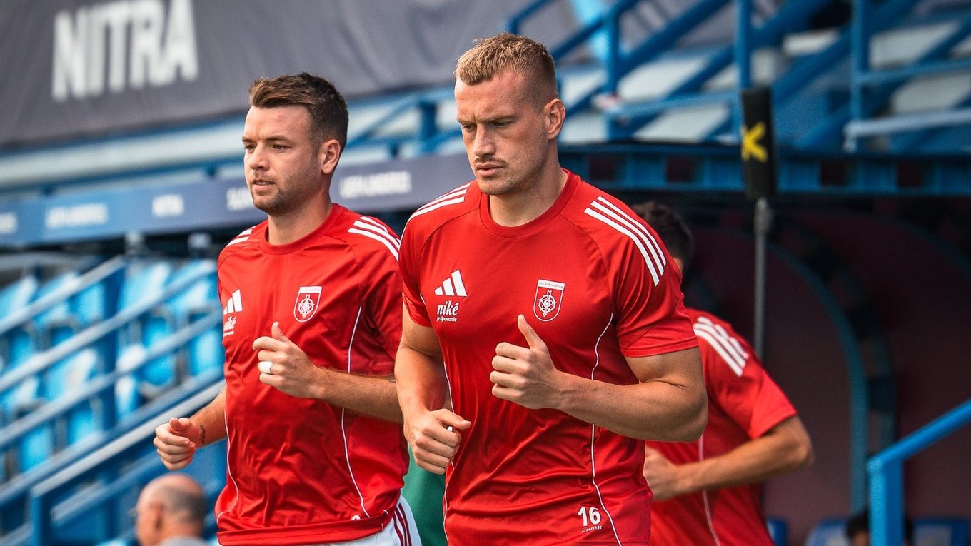 Futbalisti Ružomberka na tréningu