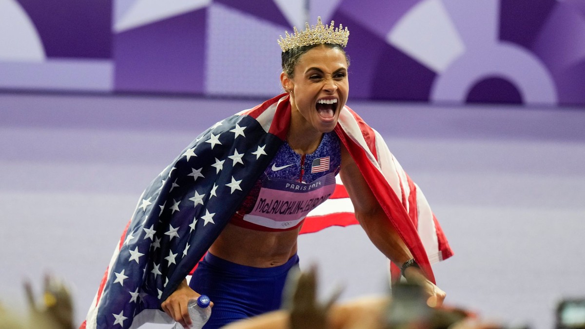 Sydney McLaughlinová-Levroneová.