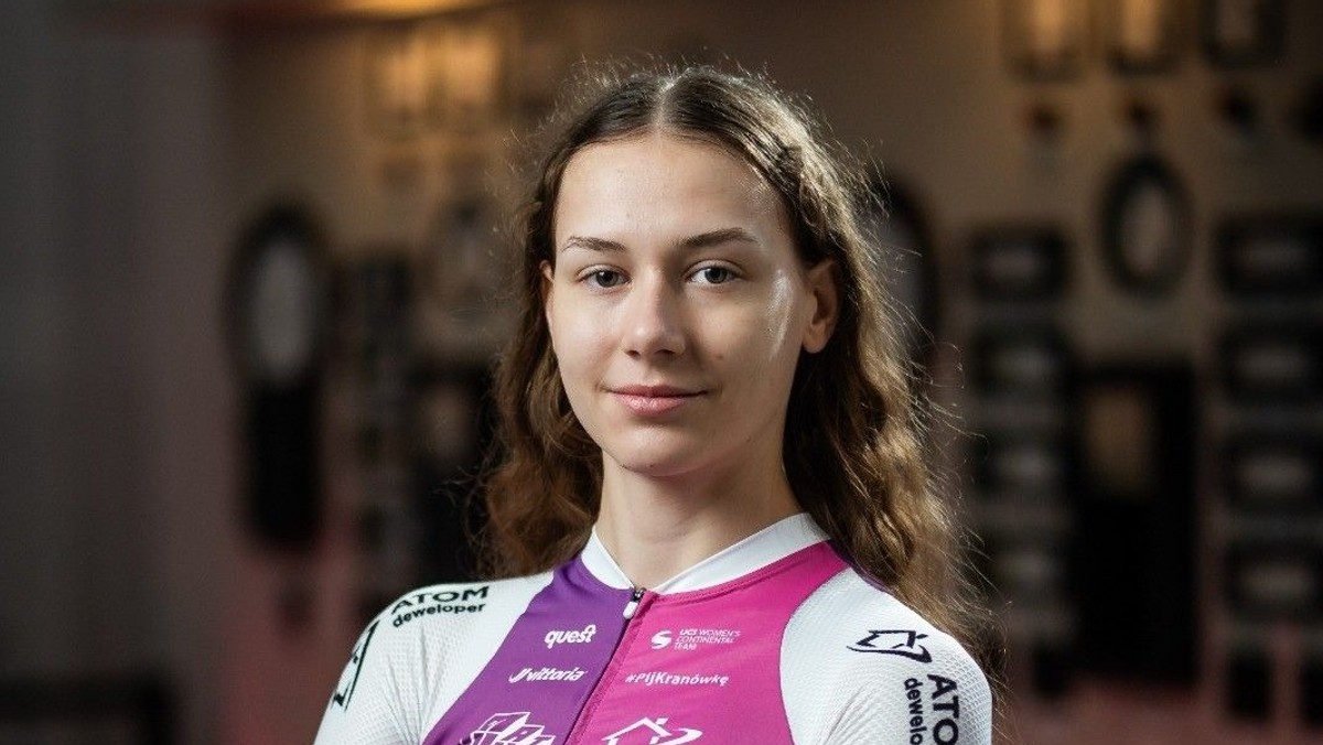 Sofia Ungerová vo farbách poľského tímu MAT Atom Developer Wroclaw.