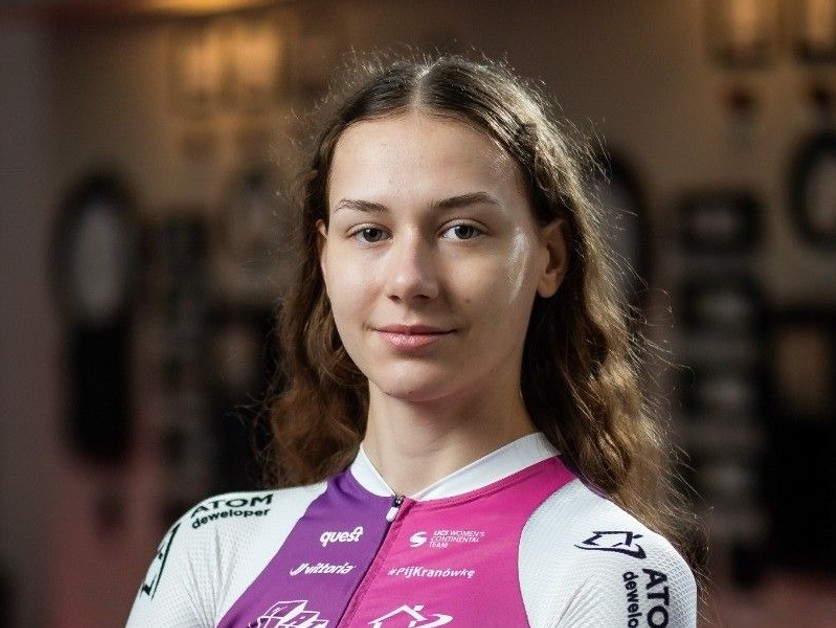 Sofia Ungerová vo farbách poľského tímu MAT Atom Developer Wroclaw.