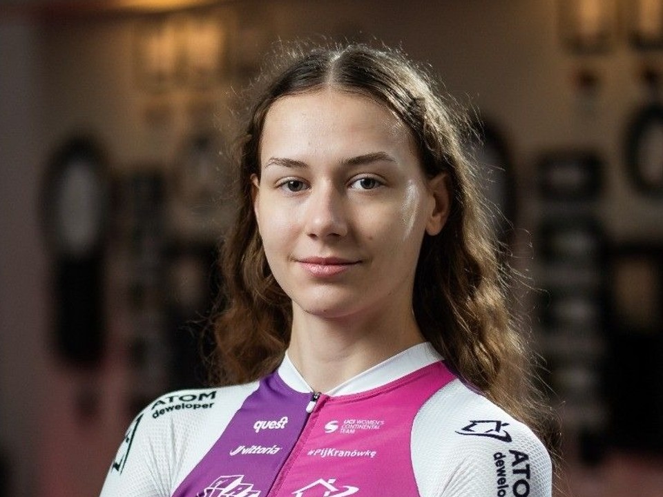 Sofia Ungerová vo farbách poľského tímu MAT Atom Developer Wroclaw.