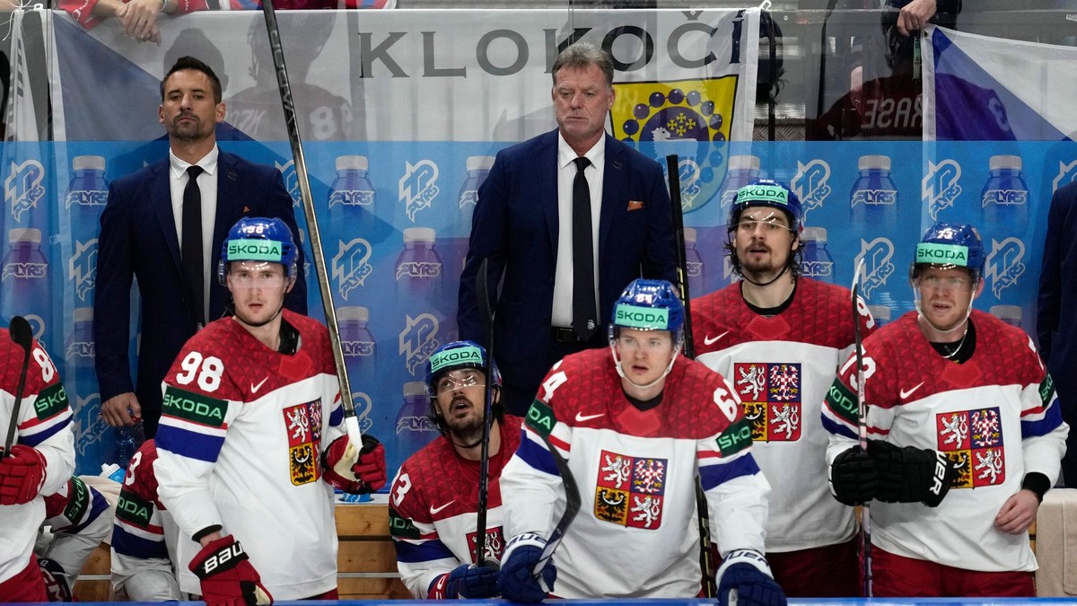 Radim Rulík a hráči Česka.