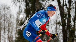 Jakub Borguľa v šprinte v Otepää.