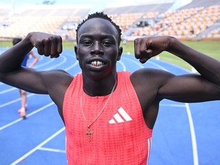 Austrálsky šprintér Gout Gout.