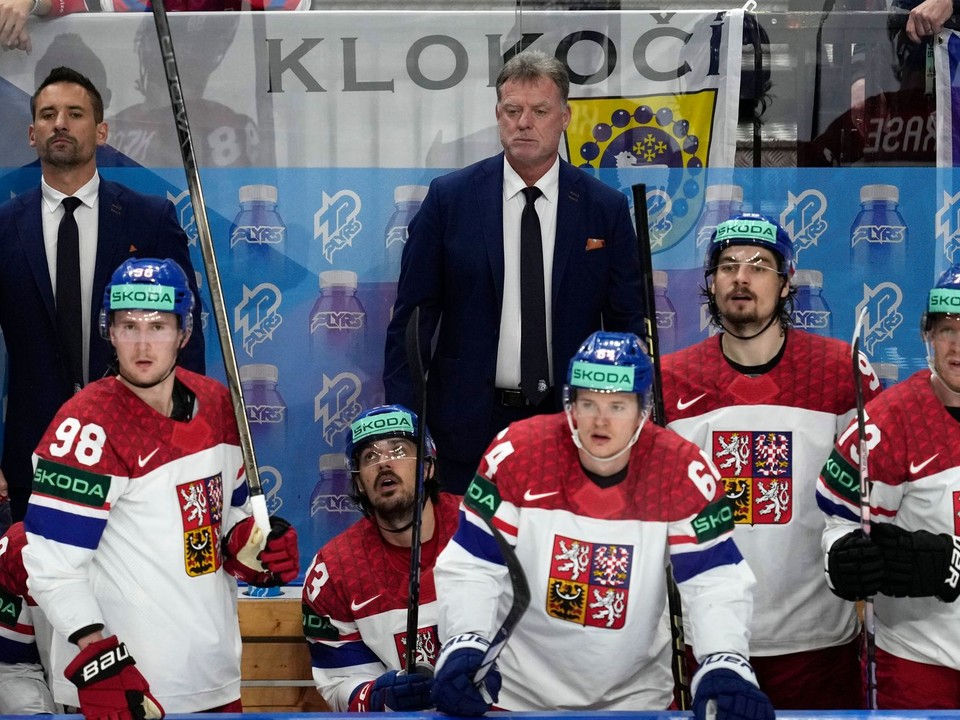 Radim Rulík a hráči Česka.