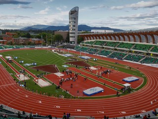 Štadión Hayward Field v Eugene bude hostiť MS v atletike 2022.