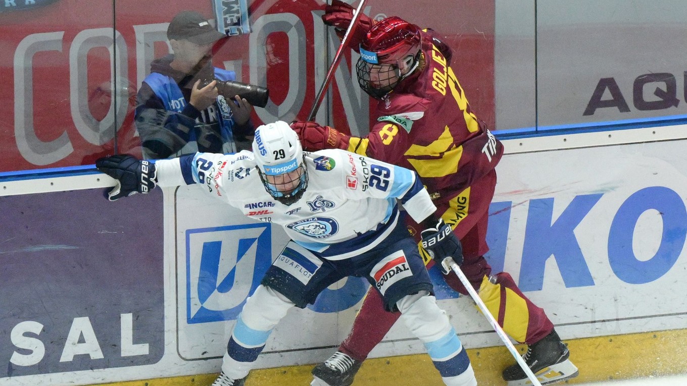 Tomáš Chrenko (Nitra) a Adam Goljer (Trenčín) 