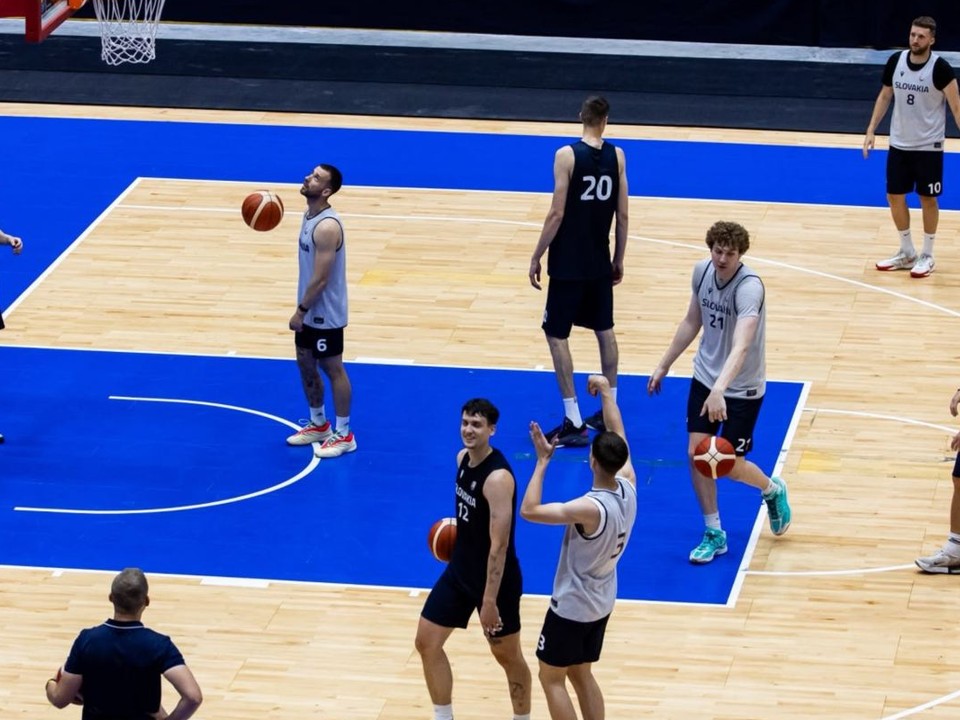 Slovenský basketbalová reprezentácia. 