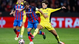 Patrik Hrošovský v zápase Viktoria Plzeň - Royale Union SG