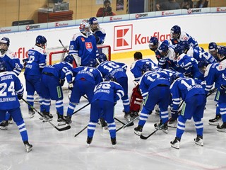 Hráči Slovenska do 18 rokov.