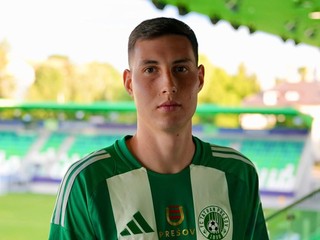 Kyrylo Siheiev v drese FC Tatran Prešov.