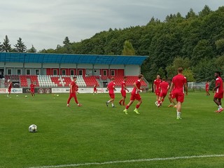 Futbalisti MFK Zvolen.