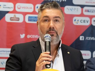 Niekdajší prezident Slovenskej volejbalovej federácie (SVF) Martin Kraščenič.  
