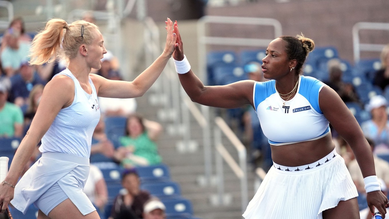 Kateřina Siniaková a Taylor Townsendová