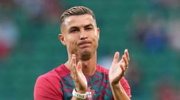 Cristiano Ronaldo po zápase proti Walesu.