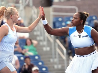 Kateřina Siniaková a Taylor Townsendová