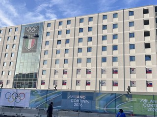 Budova, v ktorej sú ubytovaní slovenskí olympionici