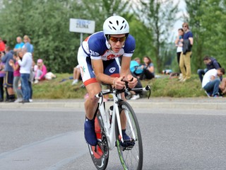 Na archívnej snímke slovenský cyklista Tomáš Nagy z PROefekt team Slovensko.