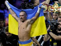 Ukrajinský boxer Oleksandr Usyk.
