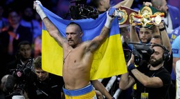 Ukrajinský boxer Oleksandr Usyk.