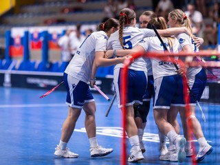 Slovenské florbalistky do 19 rokov