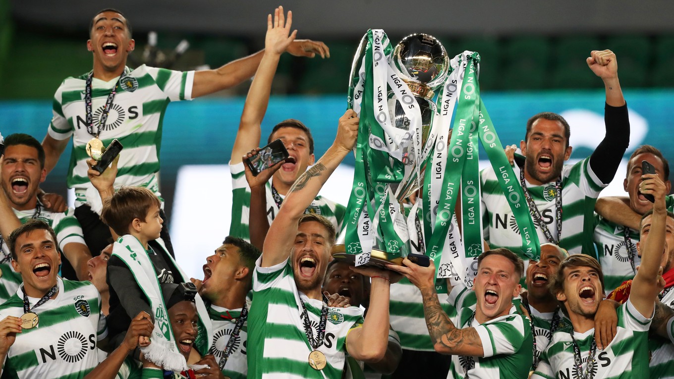 Sporting Lisabon získal portugalský titul.