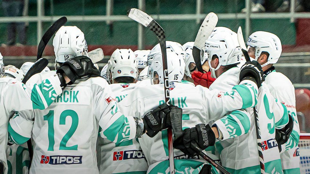 Hokejisti HK Skalica. 