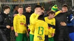 Futbalisti MŠK Žilina do 19 rokov sa tešia.