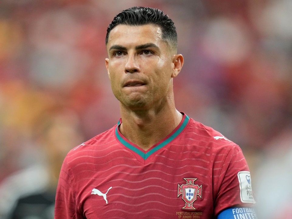 Cristiano Ronaldo po remíze Portugalska s DR Kongo.